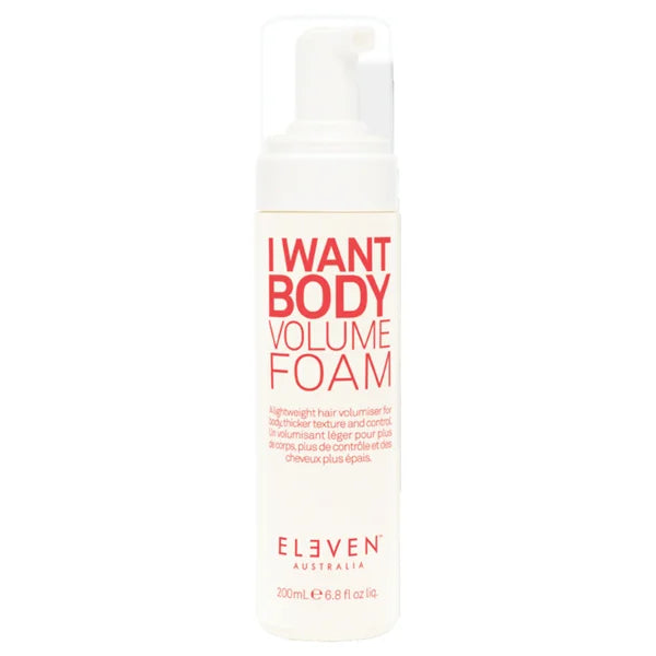 I want body volume foam