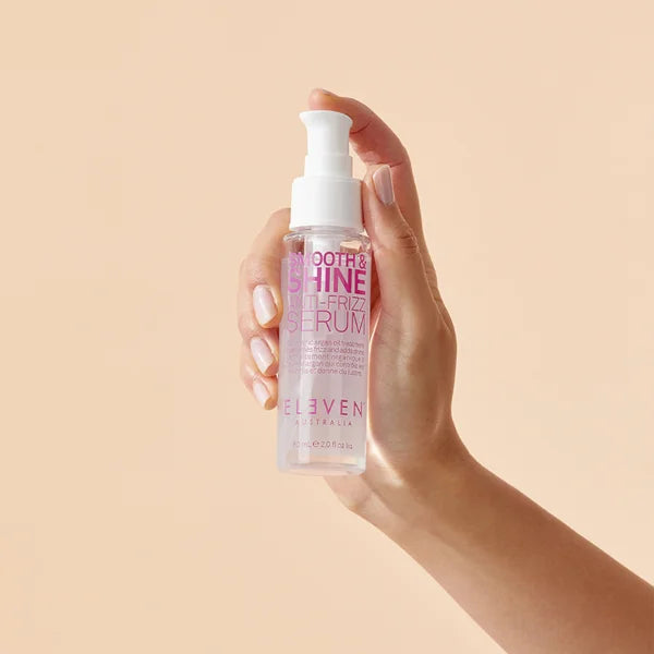 Smooth and shine anti frizz serum