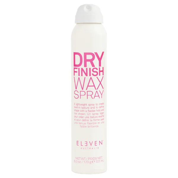 Dry finish wax spray