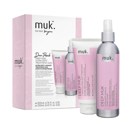 Muk Deep Muk Leave-in Conditioner & Treatment Duo Pack