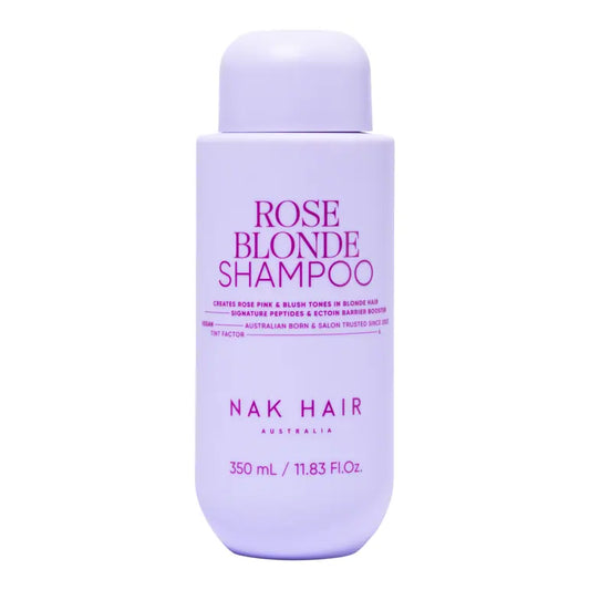 Rose blonde shampoo
