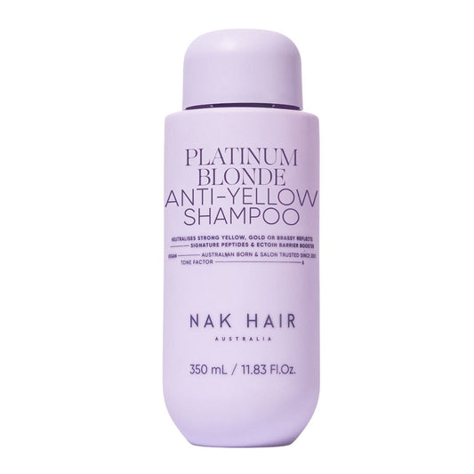 Platinum blonde anti yellow shampoo